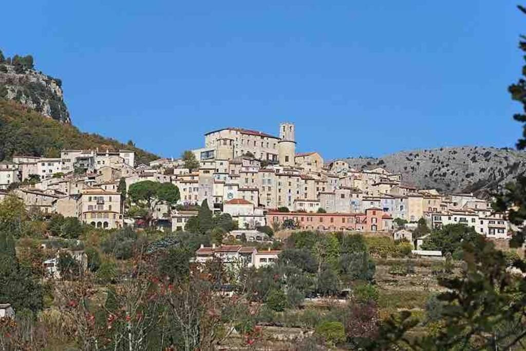 Studio Calme Et Agreable Avec Acces Jardin Partage Le Bar-sur-Loup Экстерьер фото