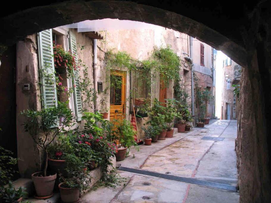 Studio Calme Et Agreable Avec Acces Jardin Partage Le Bar-sur-Loup Экстерьер фото